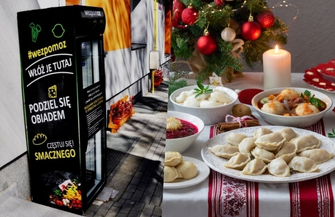Nadmiar świątecznych przysmaków Nie marnuj zanieś do lodówki społecznej