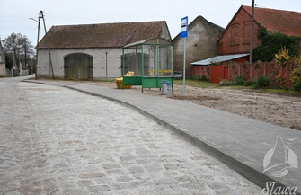 Zatoka autobusowa we Wróblowie jużgotowa