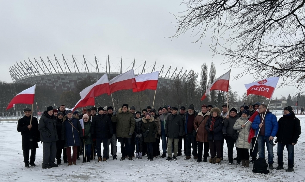 Lokalni sympatycy PiS jużw stolicy. Wezmąudziałw Proteście Wolnych Polaków FOTO