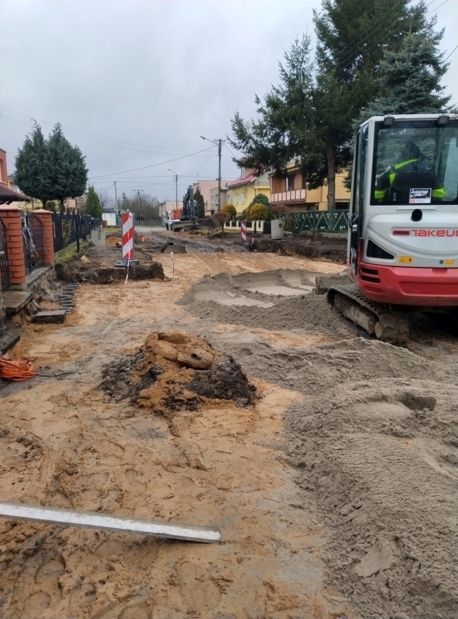 Szlichtyngowa odnawia ulice. Trwa remont Lubuskiej z dotacją rządową