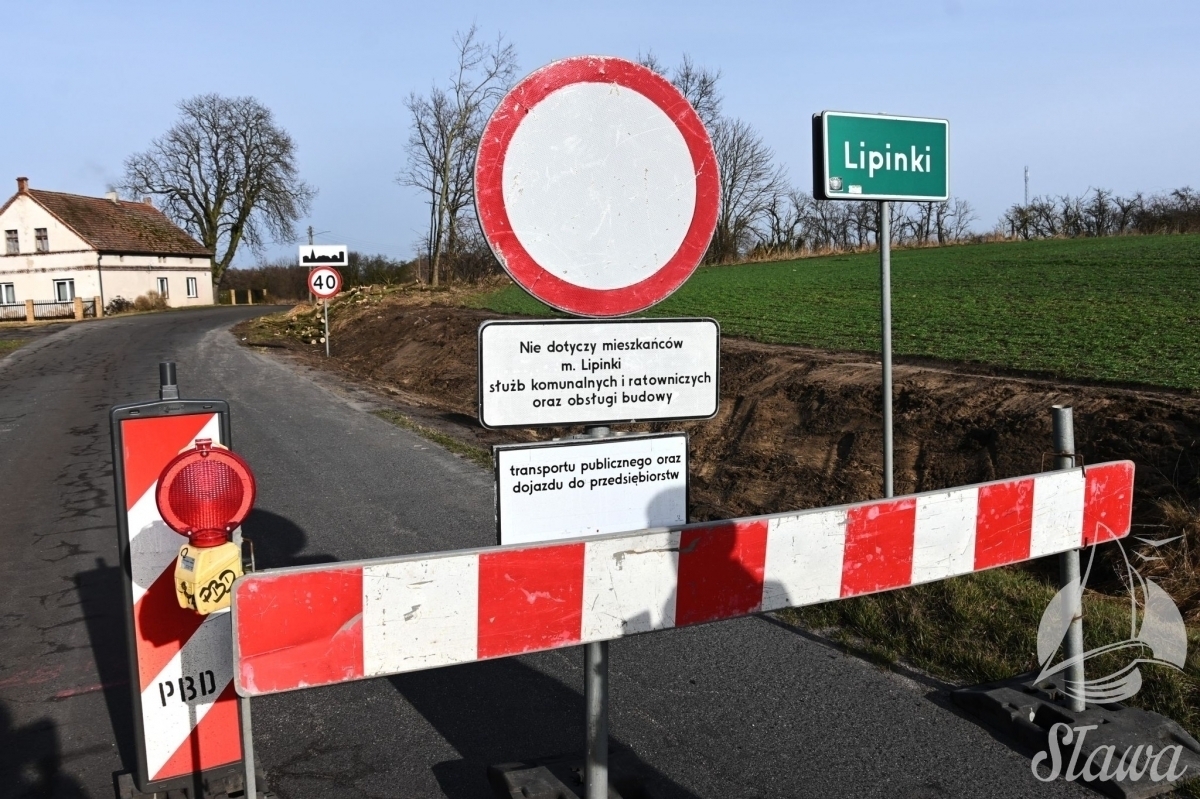Rozbudowa drogi Sława - Lipinki. Inwestycja za 18 milionów złotych nabiera tempa