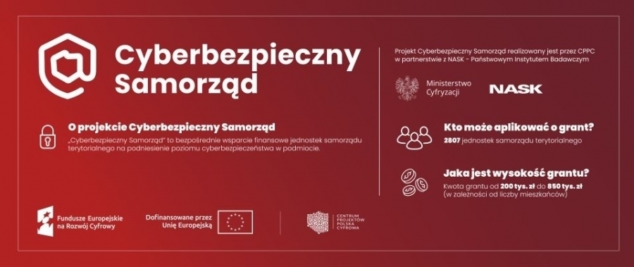 Szlichtyngowa stawia na cyberbezpieczeństwo. Pełne dofinansowanie z programu ministerialnego
