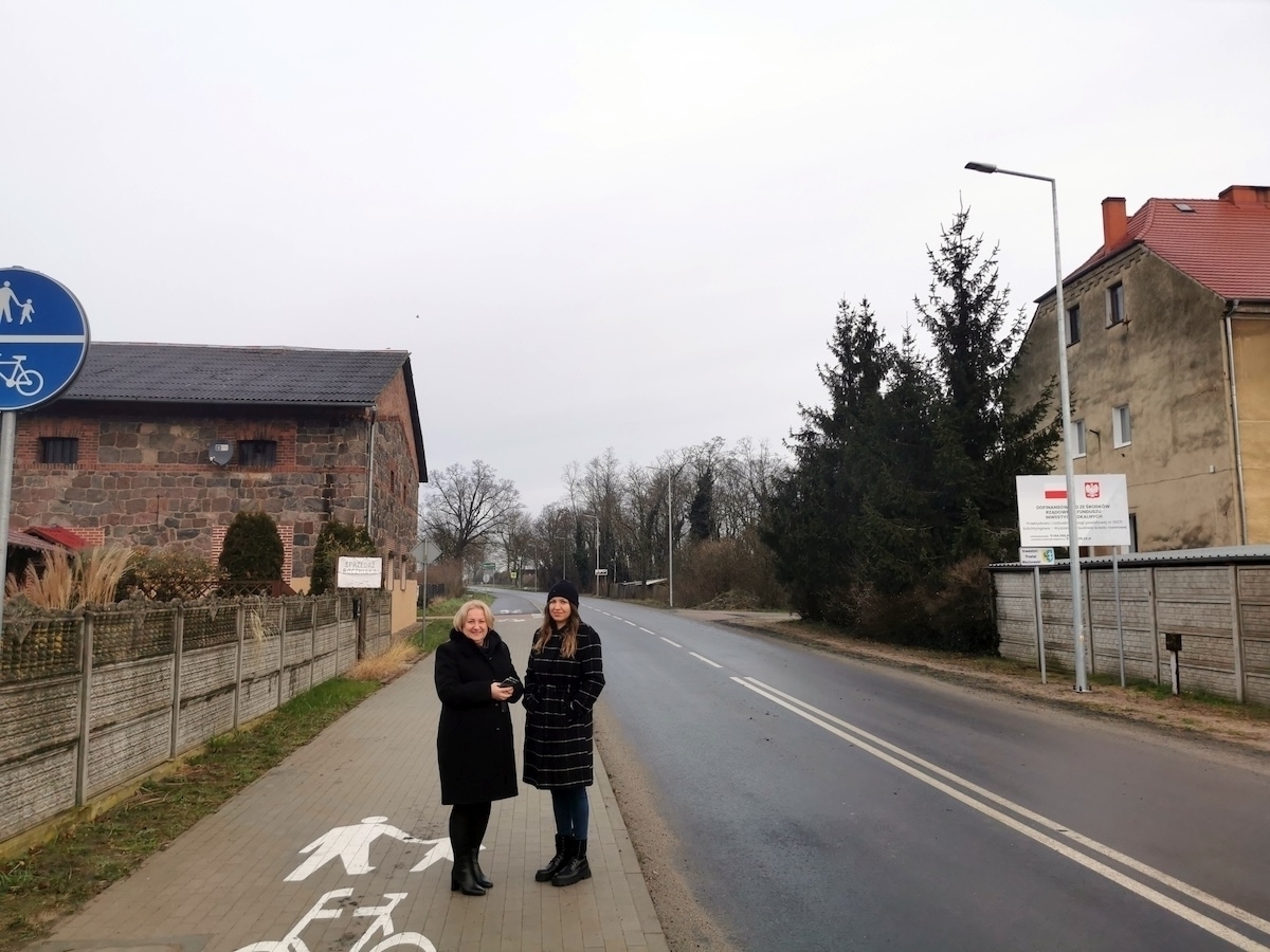 Bezpieczniej i jaśniej w Wyszanowie. Nowe oświetlenie drogowe już działa