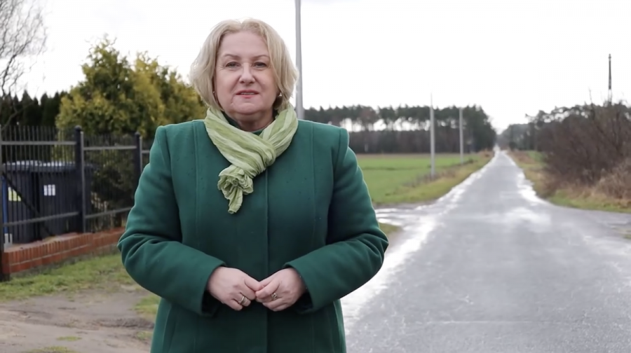 Burmistrz Jolanta Wielgus podsumowuje inwestycje związane z oświetleniem ulicznym