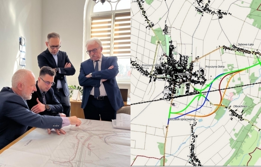 Burmistrz Antkowiak po spotkaniu ws. obwodnicy Wschowy Wskazaliśmy potrzebę budowy ciągów pieszo-rowerowych