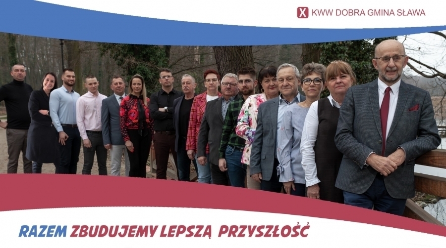 Dobra Gmina Sława zaprezentowała swojądrużynę. Kto do wyborów idzie z burmistrzem Sadrakułą