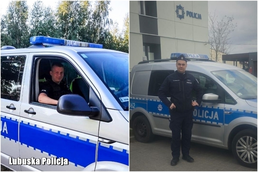 Policjanci ze Sławy uratowali życie 80-latce. W mieszkaniu zastali wyczerpaną osłabioną i bezsilną kobietę