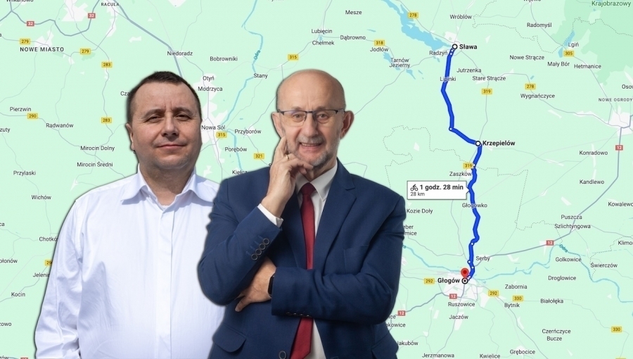 Ze Sławy do Głogowa po ścieżce rowerowej Samorządy zrobiły jużpierwszy krok