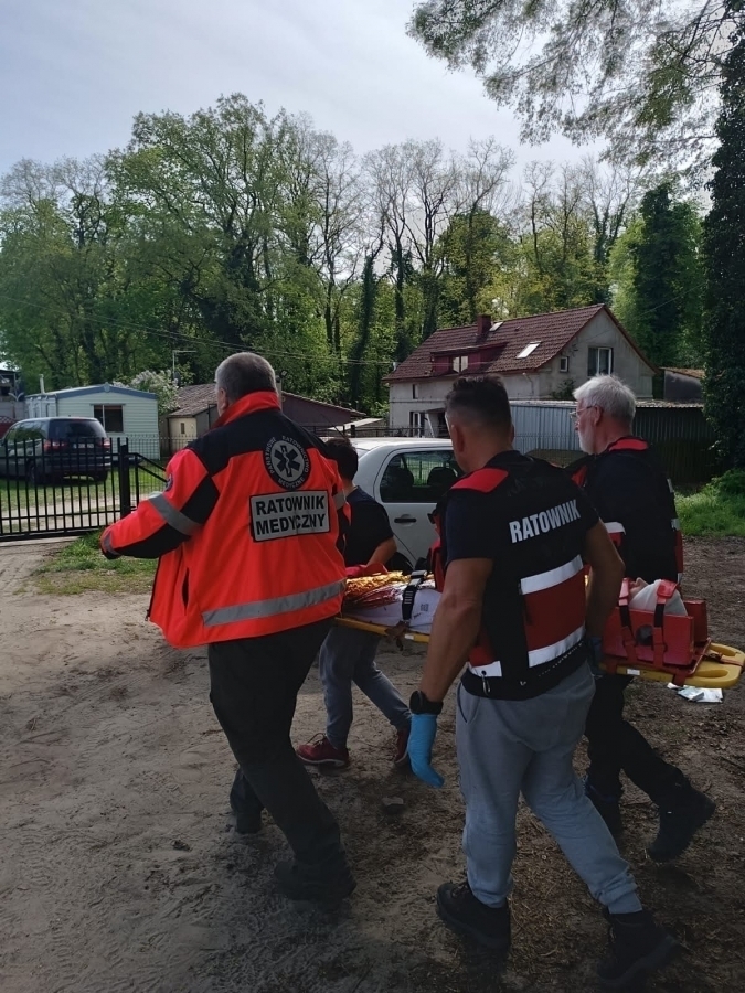 Dramatyczna sobota w Sławie. W mieście doszło do serii wypadków ĆWICZENIA