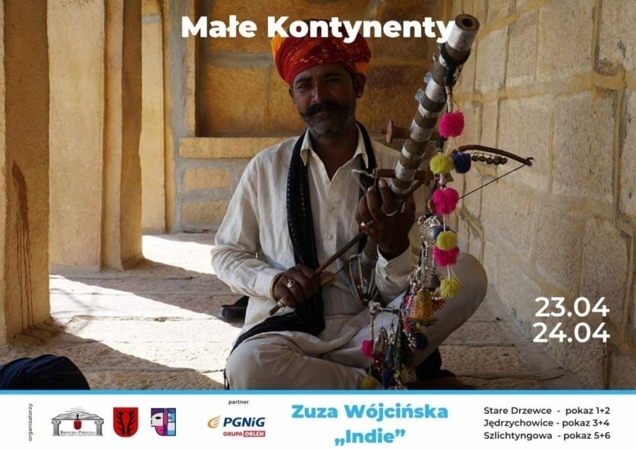Zuza Wójcińska opowie o Indiach. Małe Kontynenty w Szlichtyngowej po raz pierwszy w 2024 r.