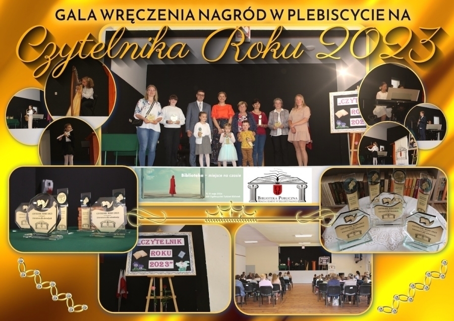 Czytelnicy Roku 2023 ze Szlichtyngowy nagrodzeni. Kto wypożyczył najwięcej książek