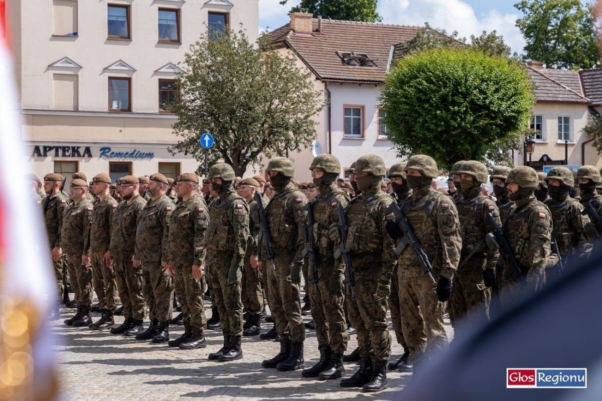 Blisko 50 terytorialsów złożyło przysięgę wojskową we Wschowie. Zawsze gotowi zawsze blisko