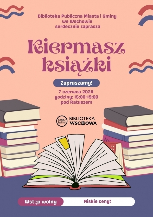 Dyktando kiermasz i śniadanie na trawie. Biblioteka zaprasza na atrakcje z okazji Dni Wschowy 2024