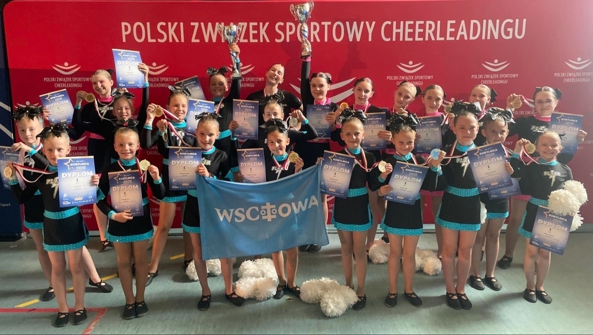 Cheerleaders Flash Wschowa triumfują w Kobylnicy. Reprezentujemy z dumą nasze miasto