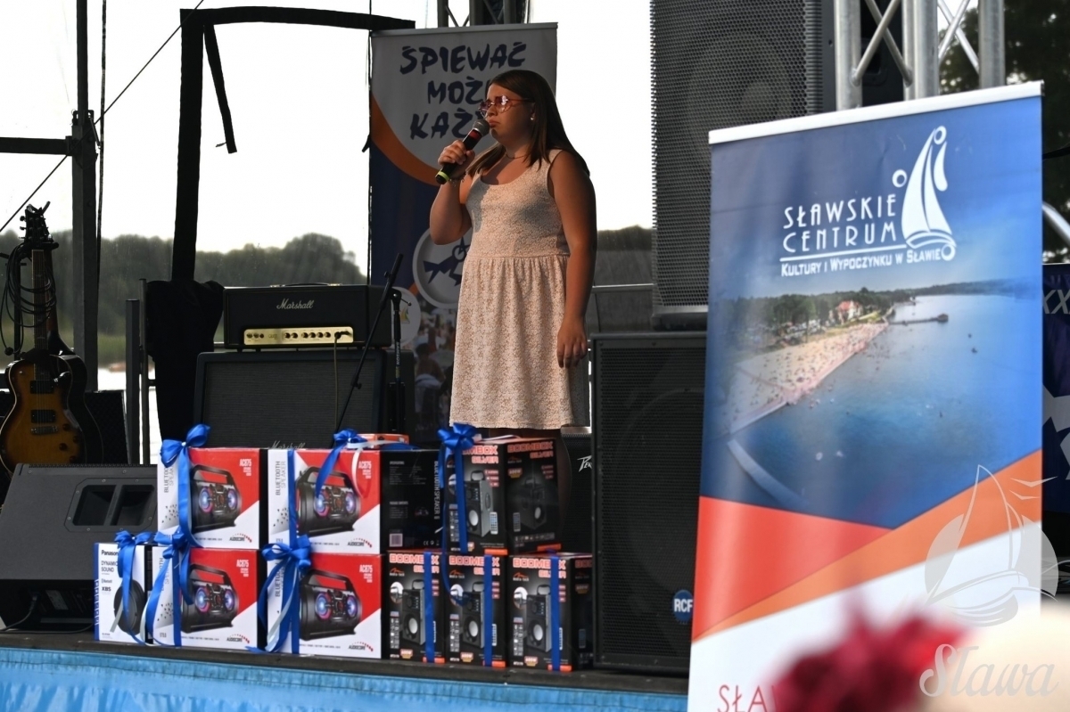 Festiwal Śpiewać może każdy w Sławie. Na scenie wystąpiło 40 młodych artystów