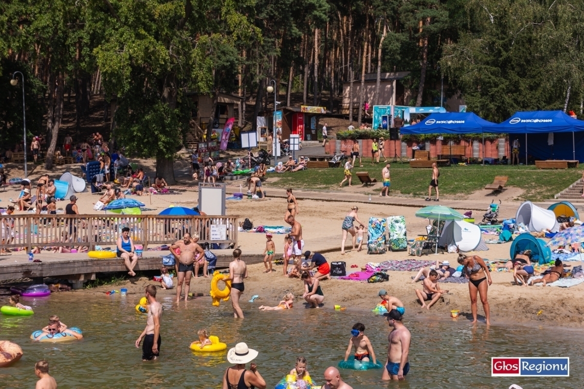 Plaża w Lginiu tętni życiem. CKiR przygotowało mnóstwo atrakcji FOTO