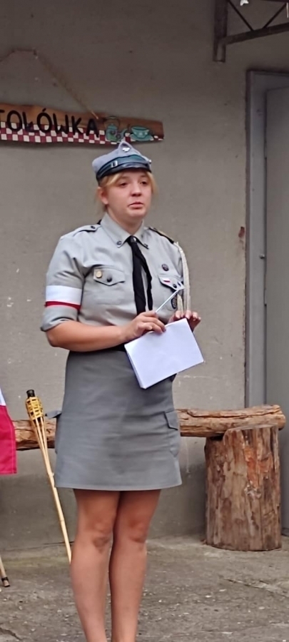 Patriotycznie w Lginiu. Harcerze oddali hołd bohaterom Powstania Warszawskiego