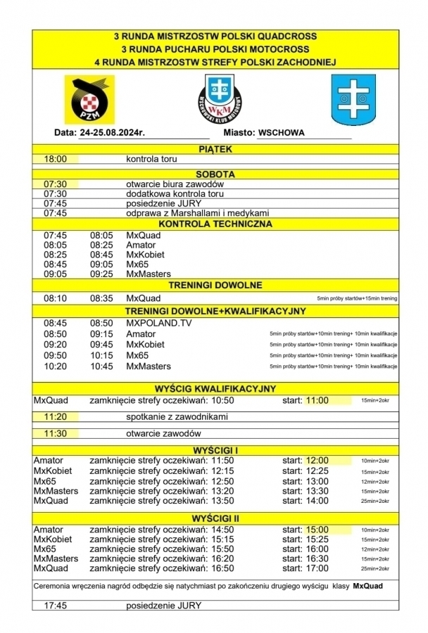 Motorcoss na Kaczych Dołach. Oglądaj mistrzostwa LIVE