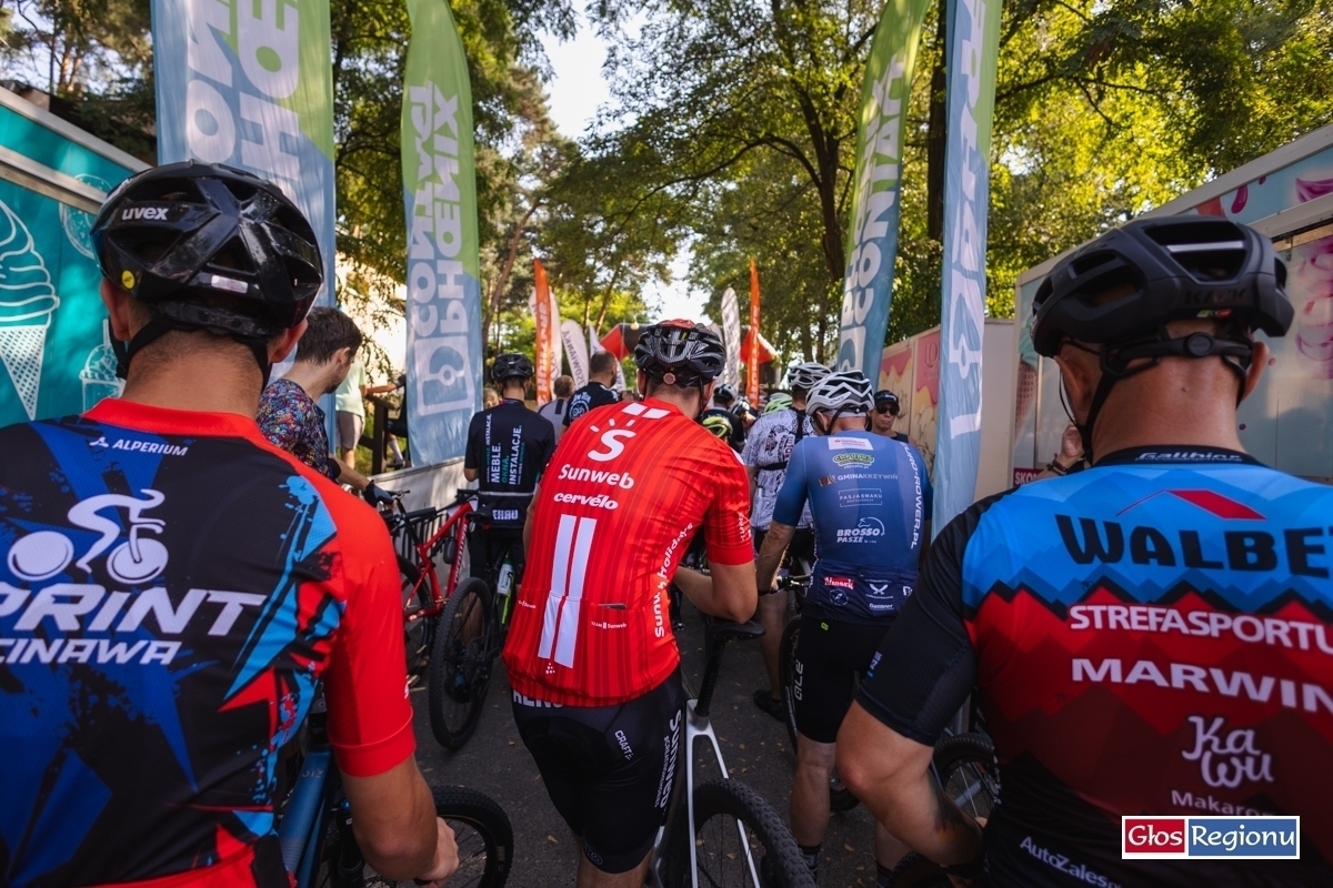 Kolarskie emocje w Lginiu. Setki zawodników na trasie SOLID MTB ZDJĘCIA