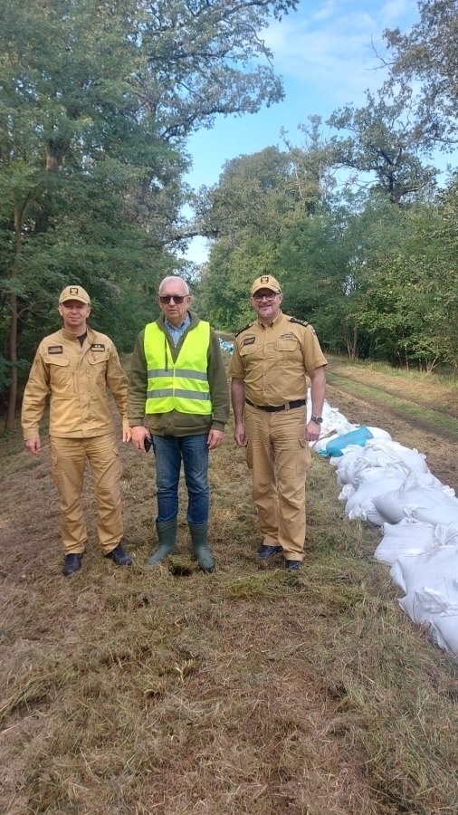 Starosta Wschowski monitoruje zagrożenie powodziowe. Gotowość służb w powiecie