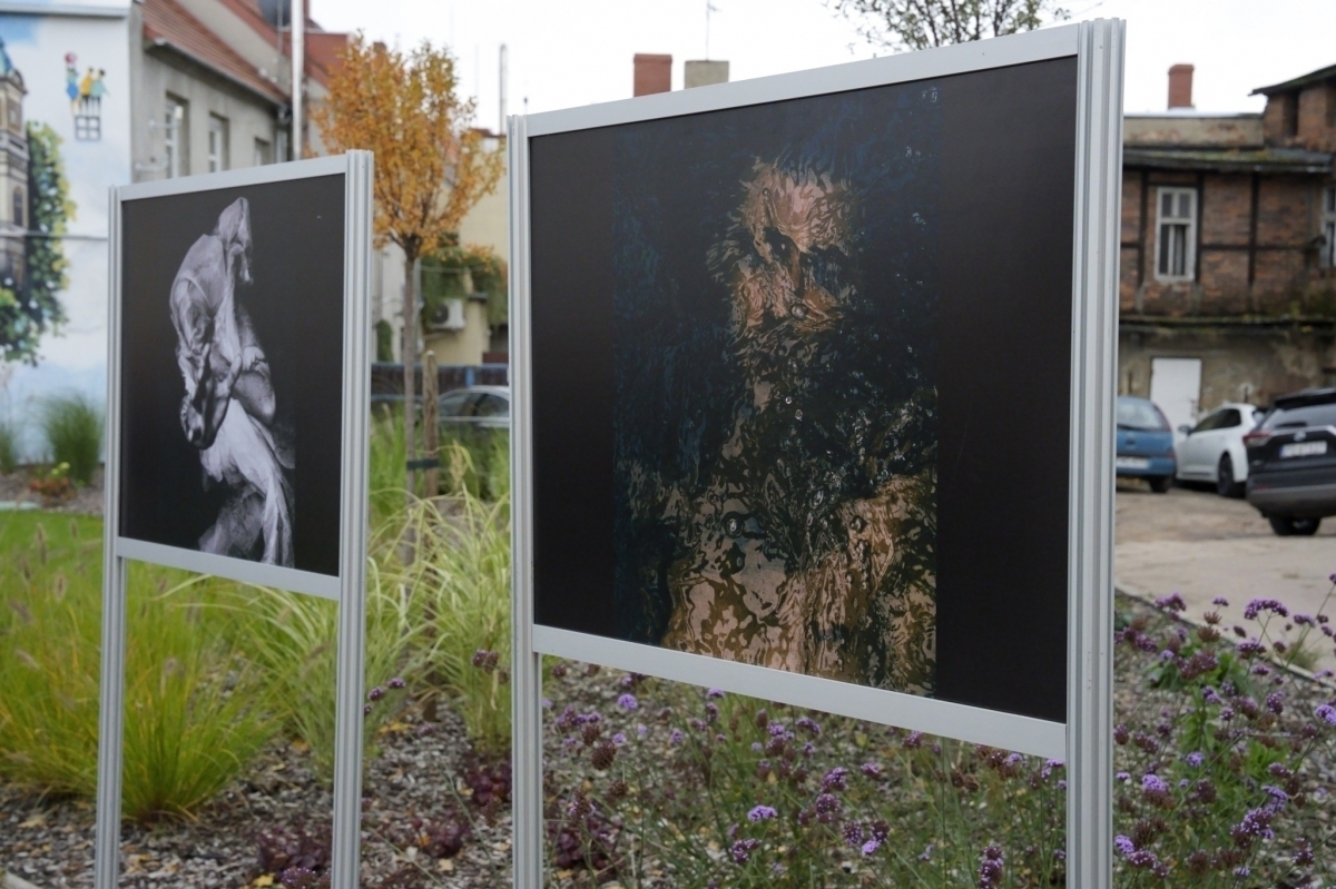 Wystawa fotografii Adama Śliwińskiego odsłonięta. Człowiek i woda