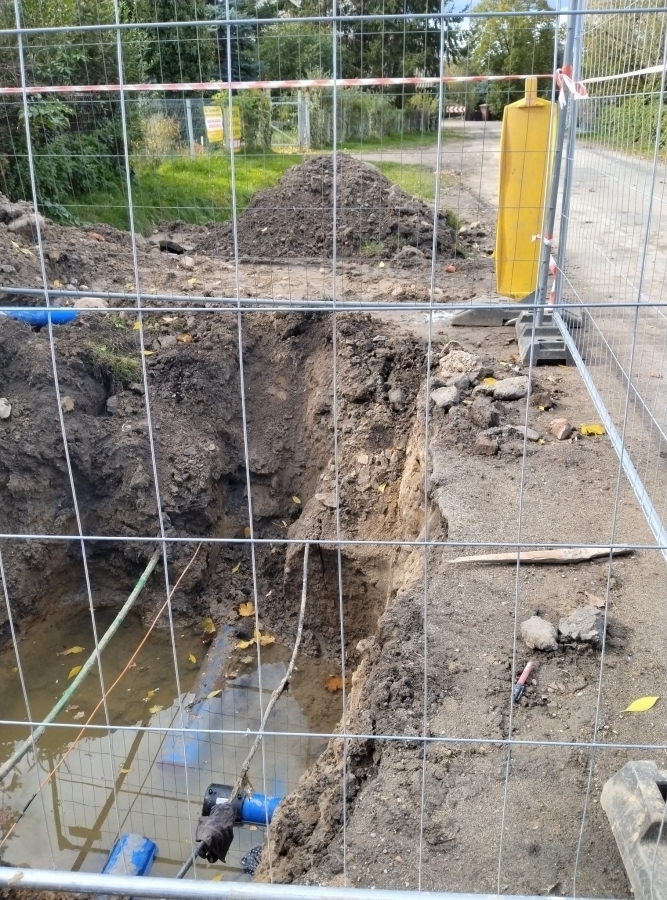 Trwa modernizacja sieci wodociągowej w Dryżynie