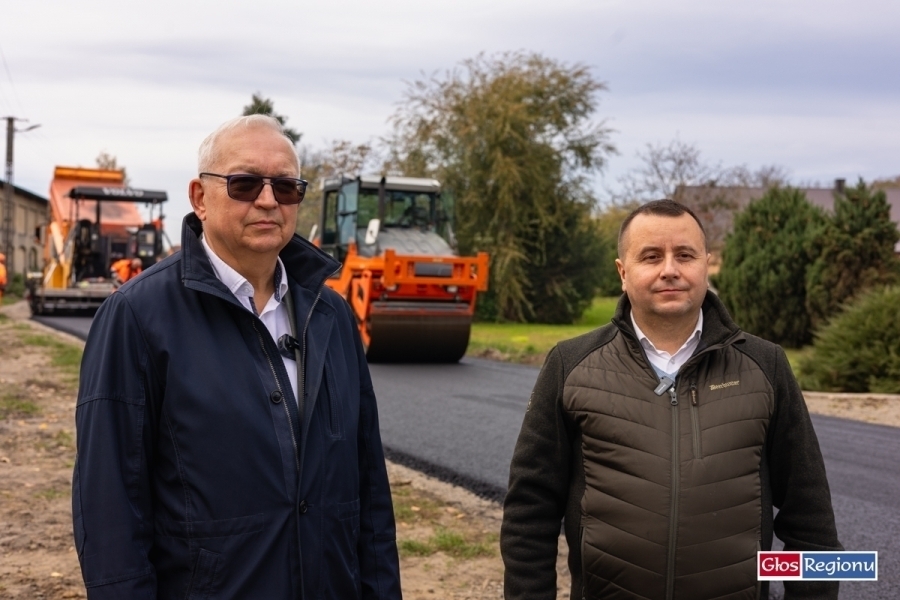 Droga Dębowa ŁękaOsowa Sień w przebudowie. Spełniamy oczekiwania mieszkańców