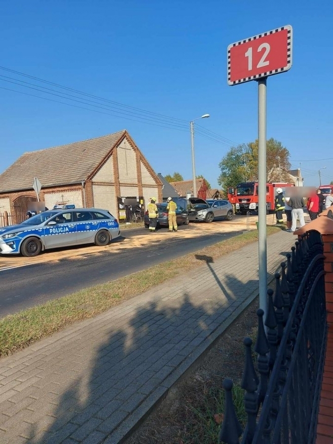 Kolizja w Górczynie. 19-latek zasnął za kierownicą