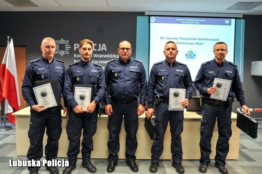 Asp. Kamiński zdobył tytuł Dzielnicowego Roku. To policjant KPP Wschowa