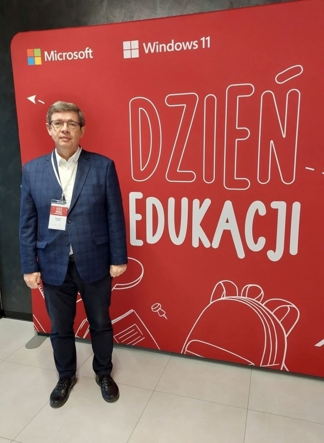Konferencja Dzień Edukacji z Microsoft. Wśród prelegentów m.in. Krzysztof Grabka