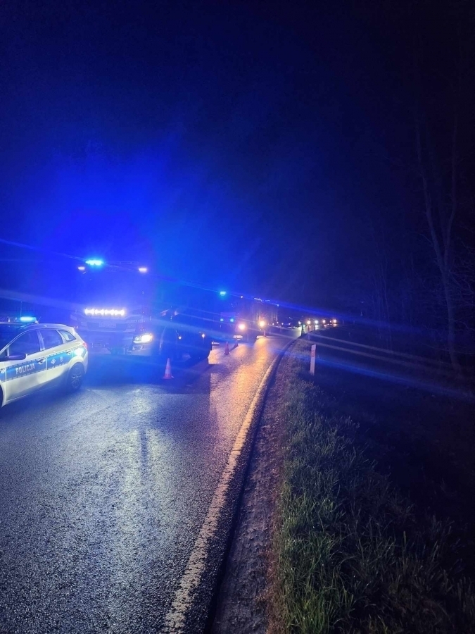 Dachowanie na trasie Lubogoszcz Lubiatów. Kierowca BMW miał 2 promile alkoholu