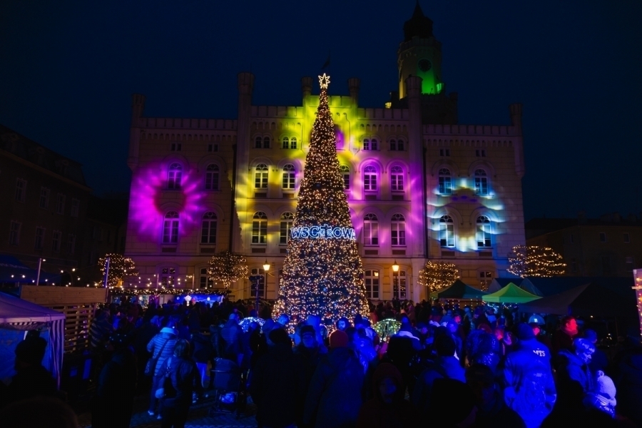 Rynek rozświetlą lasery. Wschowa powita 2025 rok bez huku ale z wielkim efektem