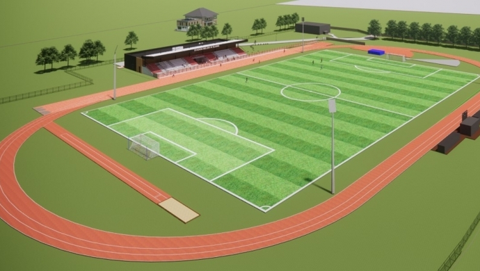 Przetarg ogłoszony. Nowy Stadion Miejski w Sławie ma być gotowy drugim kwartale 2025 r. 