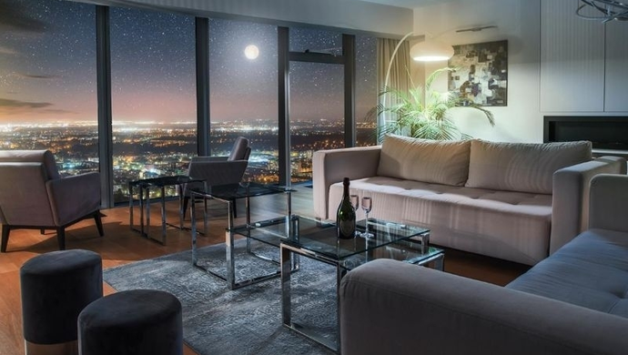 Apartamenty w Sky Tower – Luksusowy Wypoczynek in the Sky w Samym Sercu Wrocławia