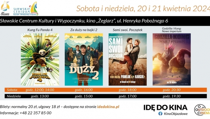 Nadchodzące hity w Kinie Żeglarz w Sławie. Sprawdź, co zobaczysz na dużym ekranie