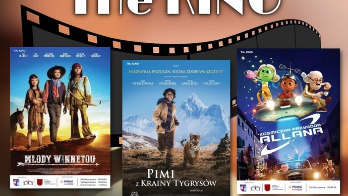 Cykl pokazów filmowych dla uczniów z gm. Szlichtyngowa w ramach projektu „THe KINO”