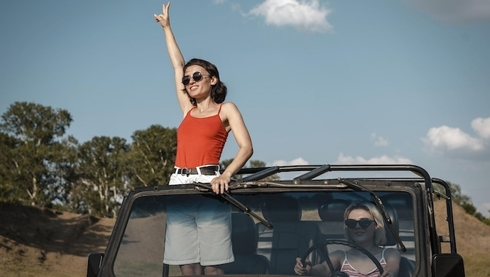 Terenówka z pełnym wyposażeniem idealna do podróżowania po bezdrożach