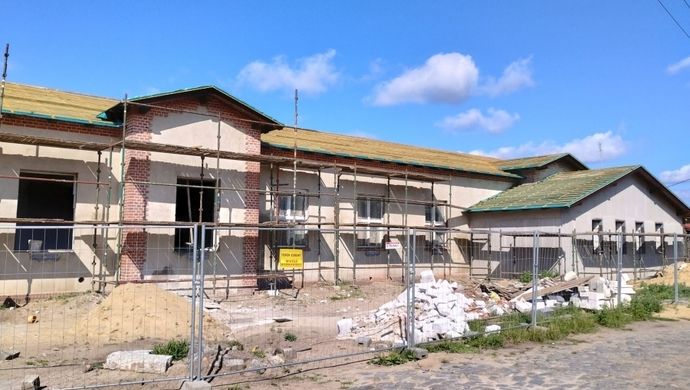 Świetlica w Wyszanowie. Co słychać na placu budowy?