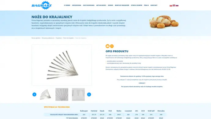 Dlaczego jakość noży do krajalnic ma znaczenie w produkcji piekarniczej?