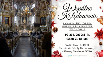 Wspólne kolędowanie w Klasztorze Franciszkanów we Wschowie. Wystąpią wyjątkowi artyści