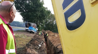 W Małych Drzewcach będą wykonywane pomiary przyłączy do nowej kanalizacji