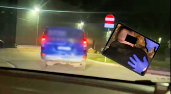 Pościg we Wschowie. Zatrzymano 28-latka za kierownicą Mercedesa (VIDEO)