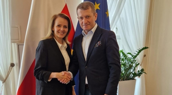 Marta Panicz-Szajnkenig spotkała się z Wiceministrem Sportu. Dla Wschowy nie tylko pływalnia