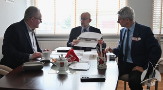 Spotkanie w sprawie stadionu w Sławie