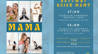 CKiR zaprasza do aktywnego świętowania Dnia Matki. Co przygotowano?