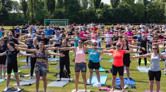 Wschowa ustanowiła rekord Polski. Największa lekcja pilatesu w historii! (FOTO)