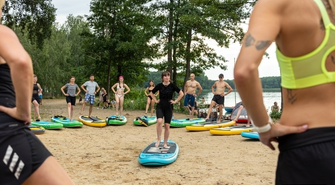 Hawajski vibe na plaży w Lginiu. Weź udział w SUP Challenge Hawaii