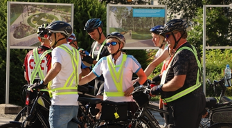 XVI Franciszkańska Pielgrzymka Rowerowa. Wschowscy pątnicy w drodze na Jasną Górę