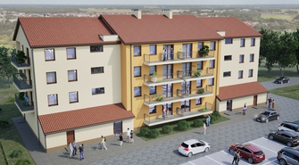 W Sławie powstanie nowe osiedle mieszkalne z niskim czynszem. Wizualizacja robi wrażenie