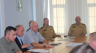 Rozmawiali o zabezpieczeniu wałów i ewakuacji zwierząt